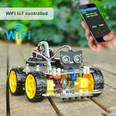 OSOYOO Robot Car Starter Kit for Arduino | STEM Remote Controlled App Educational Motorized Robotics for Building Programming Learning How to Code | IOT Mechanical DIY Coding for Teens Adults by TinyTreasures Baby Boutique