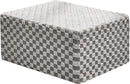 Hobestluk Rectangle Ottoman Memory Foam Footrest for Couch with Removable Cover Large Floor Seating for Adults Ottoman Coffee Table for Living Room, Bedroom or Office (Plush Grey, Footrest) by CozyNest Decor
