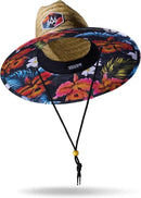 Straw Hat for Men & Women | Lifeguard Hat, Beach Hat & Sun Hat | UPF 50+ Wide Brim for Sun Protection | One Size | Hemlock by GreenHaven Gardens