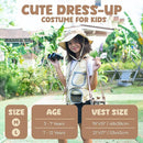 Kids Bug Catching Kit - Complete Explorer Kit with Safari Vest, Hat & More - Cute Dress-Up Safari Costume, or Zoo Keeper - Outdoor Explorer Set & Bug Toys for 3-7 Year Old Boys Girls + Adventure Book by TinyTreasures Baby Boutique