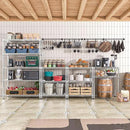 4080 lbs Steel Storage Shelving 6-Tier Utility Shelving Unit Steel Organizer Wire Rack for Home,Kitchen,Office,Garage, 17.7" D x 47.2" W x 72.3" H by CozyNest Decor