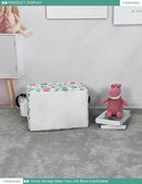 FANKANG Storage Bins, Nursery Hamper Canvas Laundry Basket Foldable with Waterproof PE Coating Large Storage Baskets for Kids Boys and Girls, Office, Bedroom, Clothes,Toys(Rec-Easter egg） by TinyTreasures Baby Boutique