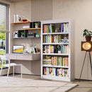 Bookshelf, 5-Tier Sturdy Bookcase, Adjustable Book Shelf, Large Capacity per Shelf, Modern Book Shelf for Living Room, Home Office, Garage, Ideal for Home Organization & Stylish Upgrades by CozyNest Decor