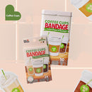 BioSwiss Bandages, Coffee Cup Shaped Self Adhesive Bandage, Latex Free Sterile Wound Care, Fun First Aid Kit Supplies for Kids, 50 Count by TinyTreasures Baby Boutique