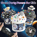 LAWOHO 6 Pack Galaxy Slime Kit for Kids- Cloud, Butter & Clear Slimes with Space Add-ins, 360ml Black Slime for Boys Girls, Kids Slime Kits for Easter Christmas Halloween Birthday, Space Party Favors by TinyTreasures Baby Boutique