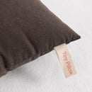 NTBAY Tiny Pillows, Down Alternative 7"x11" Microfiber Mini Pillows for Travel, Pets, Soft Machine Washable Small Pillow for Neck, Wrist, Lumbar and Knee, Dark Brown by TinyTreasures Baby Boutique