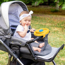 Accmor Stroller Steering Wheel Toy, Pretend Driving Simulated Steering Wheel for Baby Stroller Shopping Carts, Universal Detachable Funny Stroller Shopping Carts Toy Attachment Accessories by TinyTreasures Baby Boutique