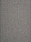 Nourison Positano Indoor-Outdoor Charcoal 6' x 9' Area Rug, Easy Cleaning, Non Shedding, Bed Room, Living Room, Dining Room, Backyard, Deck, Patio (6x9) by GreenHaven Gardens