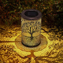 Solar Lanterns Outdoor Waterproof,Hanging Solar Tree of Life Lights Garden Decor,Gardening Birthday Gifts for Women Mom Grandma,Metal Hollowed-Out Lanterns for Yard,Patio,Backyard,Porch by GreenHaven Gardens