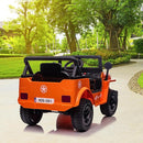 Ride on Truck Car, 12V Electric Ride on Car with Remote Control, MP3, LED Lights, Suspension System, Double Doors, Safety Belt, Ride-on Toy for Kids Aged 3-8 Years by TinyTreasures Baby Boutique