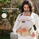 Momcozy Baby Carrier - Ergonomic, Cozy and Lightweight Carrier for 3-24 Months, Effortless to Put On, Ideal for Hands-Free Parenting, Enhanced Lumbar Support, Purehug for Infant to Toddler, Khaki by TinyTreasures Baby Boutique
