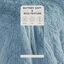 Bedsure GentleSoft Fluffy Light Blue Blankets Queen Size for Bed, Thick Sherpa Faux Fur Fleece Fuzzy Plush Winter Warm Soft Full Queen Blankets, Bedroom Decor Blue Cozy Gifts for Women Men, 90x90 by CozyNest Decor