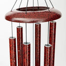 Corinthian Bells by Wind River - 30 inch Ruby Splash Wind Chime for Patio, Backyard, Garden, and Outdoor Decor (Aluminum Chime) Made in The USA by CozyNest Decor