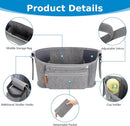 Accmor Universal Stroller Organizer with Detachable Phone Bag, Stroller Bag Caddy Organizer Stroller Accessories for Uppababy, Baby Jogger, Nuna, Doona, Britax Strollers by TinyTreasures Baby Boutique