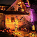 JSOT Outdoor Solar Lantern - 2 Pack Solar Outdoor Lights Hanging Lantern Patio Lanterns Decorative for Garden Yard Backyard Front Porch Halloween Christmas Day by GreenHaven Gardens