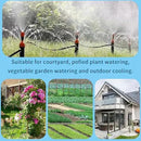 49.21 FT Garden Automatic Watering Irrigation System, Spray drip Irrigation Atomization Integrated Home Gardening Irrigation System, Garden Watering System Adjustable Flexible Nozzle Sprayer System by GreenHaven Gardens