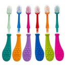 RADIUS Big Kidz Forever Brush Replaceable Head Toothbrush for Children, 6 Years and Up, BPA Free ADA Accepted for Growing Teeth and Gums - Right and Left Handed, Extra Soft - Pack of 1 by TinyTreasures Baby Boutique