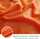 XeGe Luxury Faux Fur Throw, Orange Soft 50x60 Fluffy Blanket, Shaggy Plush Decorative Couch Throw, Cute Furry Bed Throw Fuzzy Office Lap Blanket for Bedroom Living Room Sofa, Orange by CozyNest Decor