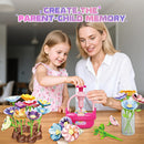 Plunack Flower Bouquet Craft Kits for Kids Age 4-8, Flower Press Kit DIY Flowers Making Toy for 4 5 6 7 Year Old Girls Arts & Crafts Toys Educational Handmade Activity Set, Birthday Gift for Girls 3+ by TinyTreasures Baby Boutique