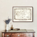 Vintage Map of China 1932