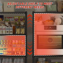 REIBII 60''W Storage Shelves 2399LBS Garage Shelving Heavy Duty with Wheels & Feet, 4 Tier Wire Shelving Adjustable Metal Shelving for Pantry Garage Kitchen Commercial Industrail, 60"W x 18"D x 65.5"H by CozyNest Decor