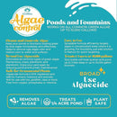 Algaecide for Fountains – Clarify and Controls Algae for Large and Small Fountain (8 oz) by GreenHaven Gardens