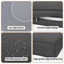 Cushion Covers For 7 Piece Wicker Sectional Sofa, 14 Pack Seat And Back Slipcovers With Zipper by HouseOfZazla
