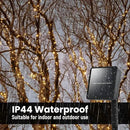 Solar String Lights for Outside, 2 Pack 240 Led Solar Christmas Lights Outdoor Waterproof 82ft Solar Fairy Lights 8 Lighting Mode Solar String Lights Idea for Garden,Courtyards,Trees(Warm White) by GreenHaven Gardens