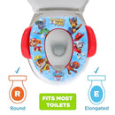 Nickelodeon PAW Patrol "Calling All Pups" 3 Piece Must Have Potty Training Set - Soft Potty Seat, Step Stool, Finger Puppets - Boy Potty Training by TinyTreasures Baby Boutique