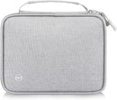 RFID Passport Wallet for Women/Men,Tote Passport Holder for Travel Family,Portable Travel Premium Wallets,Waterproof Passport Holders Bag,Travel Document Organizer Credit Cards Case(Grey-Large) by TinyTreasures Baby Boutique