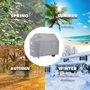 BBQ Grill Cover, 72 Inch Heavy Duty Waterproof 4-6 Burner Barbecue Gas Grill Covers for Weber Genesis Char-Broil Brinkmann, Gray by GreenHaven Gardens