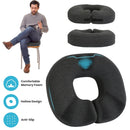 Donut Pillow Seat Cushion Memory Foam Donut Chair Cushions ErgonomicÊSeat Cushion Pad for Coccyx Prostate Sciatica Pelvic Floor Pressure Sores Office