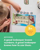 SimplyFun Math Room - Educational Game - Quick Thinking & Fun Games for Kids Ages 5 & Up - Fast Solving Addition & Subtraction Game - 2 to 4 Players by TinyTreasures Baby Boutique