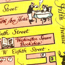 Vintage Map of Greenwich Village, New York 1934