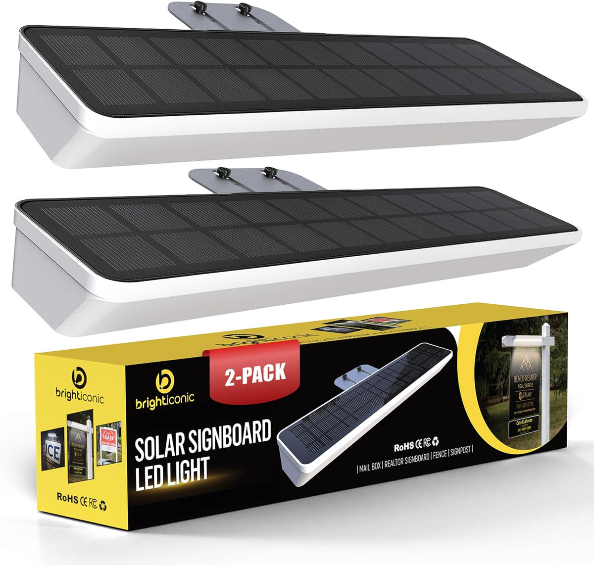 Solar Sign Lights for Advertising and Real Estate BICSSL-01, photo 6 of 9