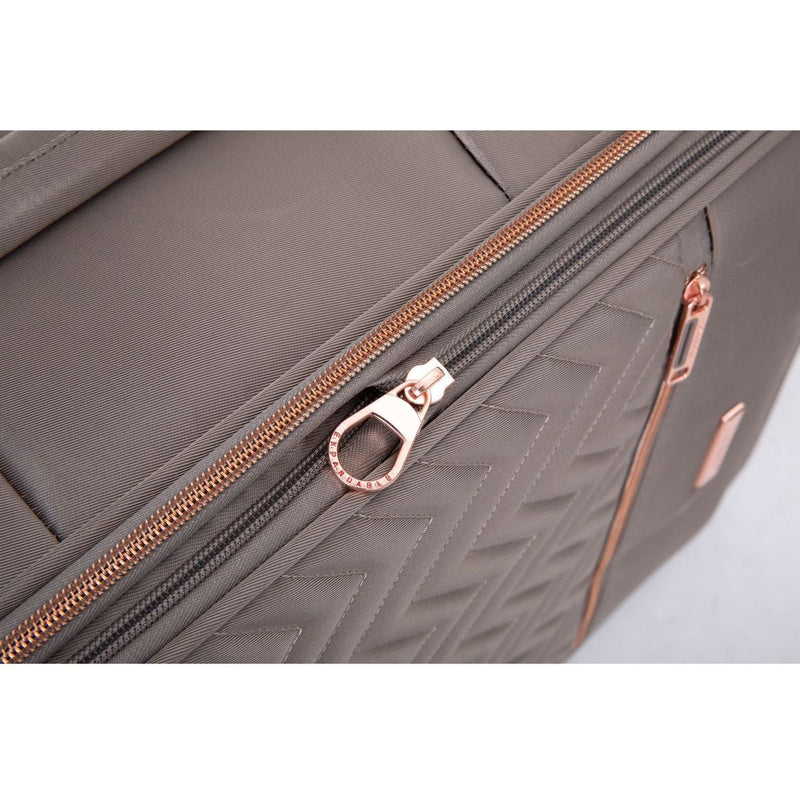 4-Piece Set (16/20/24/28), Softshell Suitcase Spinner Wheels Terylene Luggage Sets Carry On Suitcase Luggage Lightweight Durable Suitcase Khaki