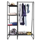 Garment Hanging Rack with Shelves and Wardrobe Display by LJGDeals