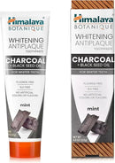 Himalaya Botanique Whitening Antiplaque Toothpaste with Charcoal and Black Seed Oil for Whiter Teeth, 4 oz… by CozyNest Decor