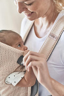 BabyBjörn Baby Carrier Mini, 3D mesh, Pearly Pink by TinyTreasures Baby Boutique