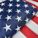 American Flag 4x6 FT, US Flags USA High Wind with Embroidered Stars, Sewn Stripes, Brass Grommets, Durable USA Flag Outdoor Outside by GreenHaven Gardens