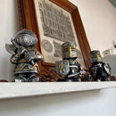 nezababy 8 PCS Knight Garden Gnomes Decorations Funny Medieval War Sculpture Army Guard Statue Outdoor Yard Lawn Decor Resin (8 Pcs Set) by GreenHaven Gardens