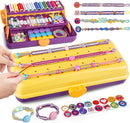 Cmiolacuna Friendship Bracelet Making Kit for Girls, 3-Layer Storage Box Arts and Crafts Bracelets Jewelry String Maker Kit Ages 8-12,Best Christmas Birthday Gift for Girls 6 7 8 9 10 11 12 Year Old by TinyTreasures Baby Boutique