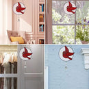 Cardinal Stained Glass Suncatchers for Windows Hangings Decorative,Red Love Birds Sun Catchers with Crystal Indoor Ornaments,Memorial Gifts for Women,Sun Catchers by GreenHaven Gardens