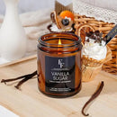 Vanilla Sugar Scented Candles for Home, Soy Wax Candle Aromatherapy Candles Gift for Women Men, 7oz by CozyNest Decor
