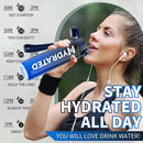 Water Bottle, 32 oz Motivational Water Bottles with Time Marker-Tritan & BPA Free, Sports Water Bottle with Time to Drink & Strap, Wide Mouth, Leakproof -Gift for Christmas Gym Fitness & Outdoor by CozyNest Decor