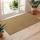 LEKEEPGO Door Mat 24"x47", Non Slip Door Mat Indoor Entrance, Rubber Backing Front Indoor Door mat Washable Absorbent Low-Profile Entryway Entry Resist Dirt Inside Door Mats, Light Brown by CozyNest Decor