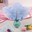 THARAHT Light Purple Ostrich Feathers 12pcs Natural Bulk 10-12Inch 25cm-30cm for Crafts Wedding Party Centerpieces Easter Gatsbi and Home Decoration Feathers by CozyNest Decor