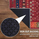 Keen Home Design 2x12 Rug - Machine Washable Runner Rug with Non-Slip Backing, Ideal for Hallway, Entryway, Kitchen, Laundry Room - Vintage, Easy Clean, Durable, Low Pile - (2'6" x 12') by CozyNest Decor