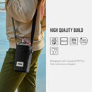 BLACK + BLUM Insulated Bottle Bag - For Adults and Kids - Made with Recycled PET and BPA Free - Bottle Bag for On The Go, Black by TinyTreasures Baby Boutique