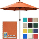 EliteShade USA 10-Year-Non-Fading 9Ft Market Umbrella Patio Umbrella Outdoor Table Umbrella with Ventilation, Rust by GreenHaven Gardens